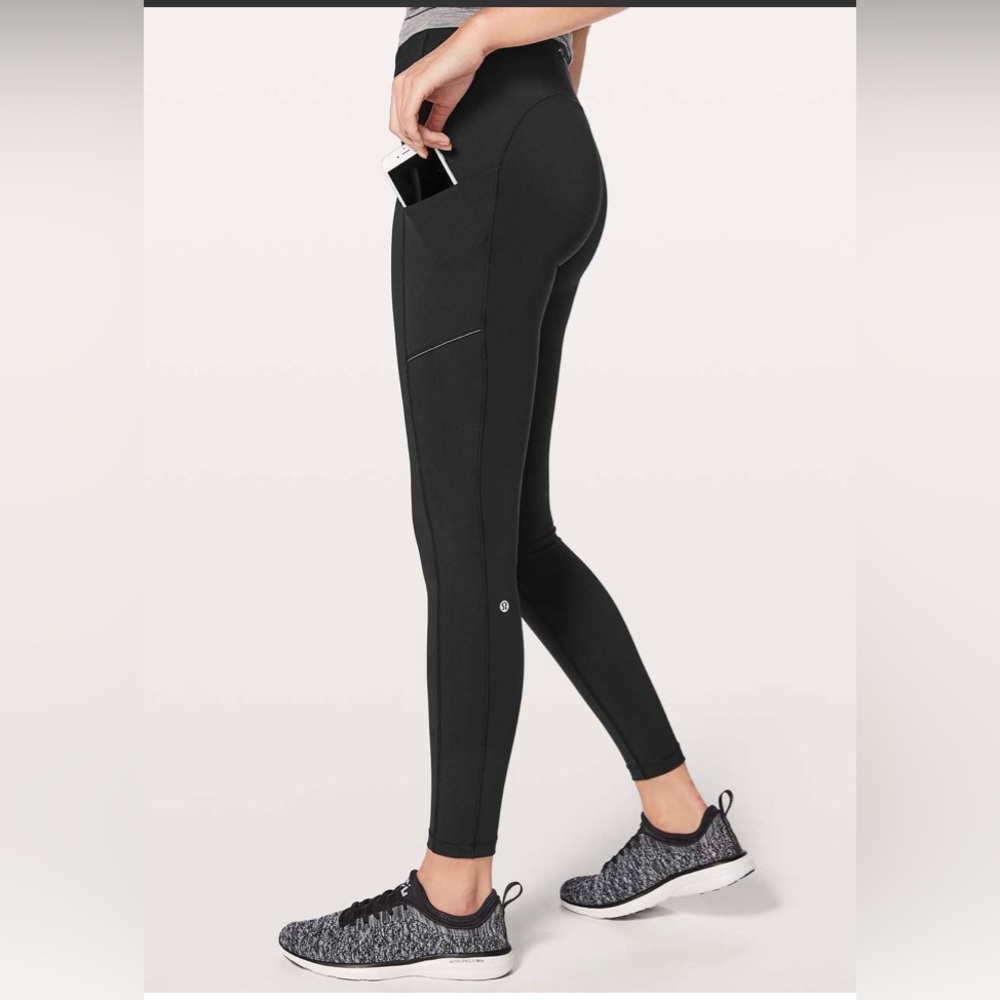 Lululemon Speed Up Tights 28” Pockets Run Workout Luxtreme , size 8